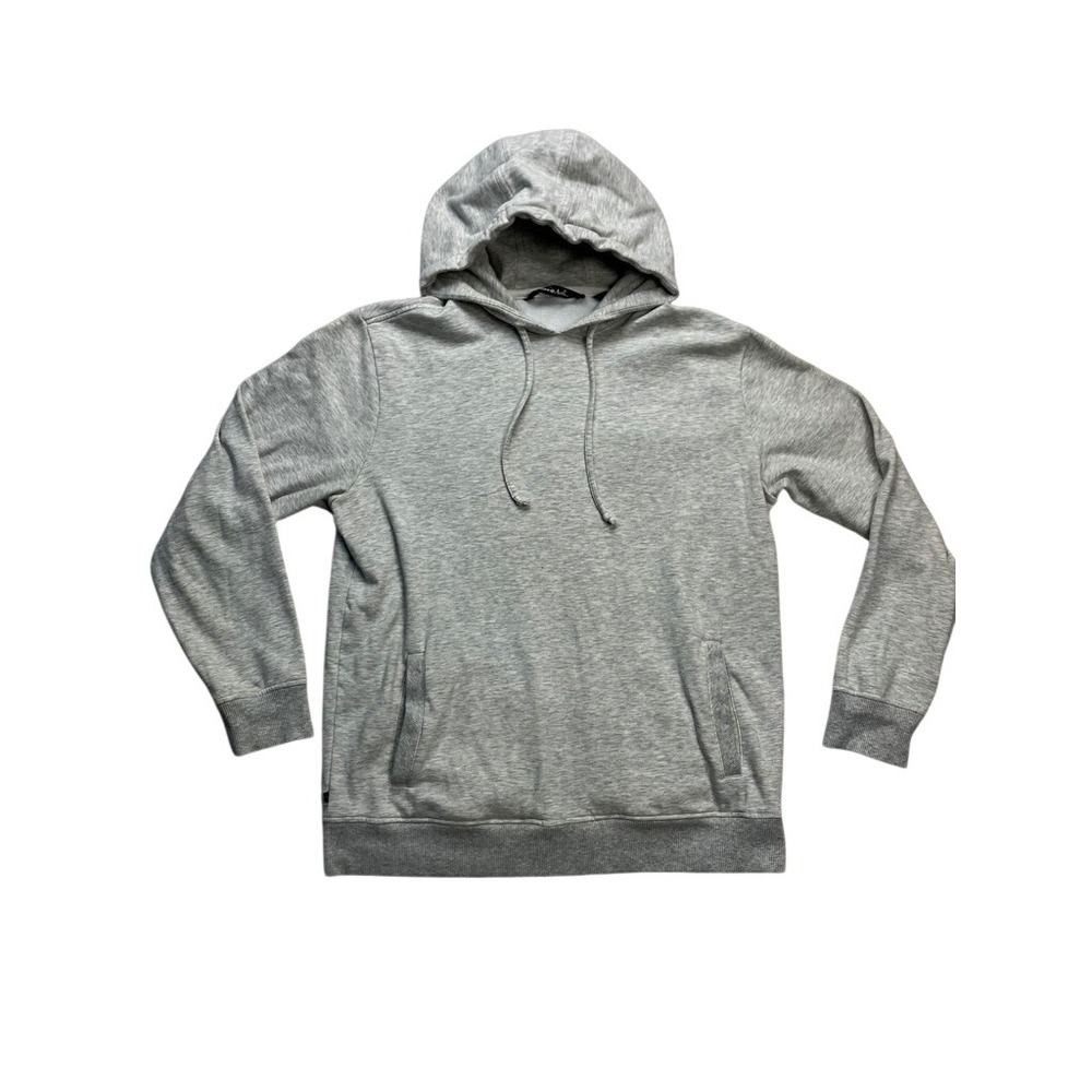 TravisMathew Hoodie‎ Mens Medium Gray Pullover Activewear Golf